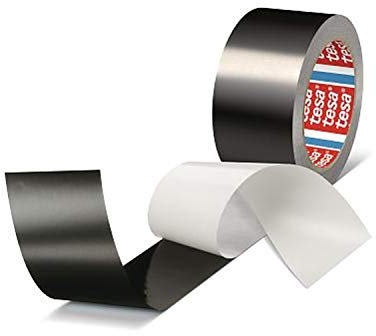 tesa 1781340 50577-0000-01 Aluminiumklebeband 50577 Schwarz (matt) (L x B) 25m x 50mm 1pc