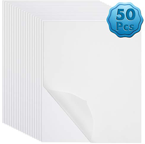 Cridoz Pergamentpapier, 21,6 x 27,9 cm, durchscheinend, transparent, zum Drucken, Skizzieren, Zeichnen, Animation, 50 Blatt