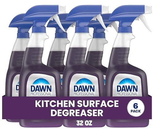 Dawn PRO Kitchen Surface Degreaser, Bulk Cleaning Spray for Oil and Grease Buildup in Commercial Kitchens, 32 fl oz (Case of 6)
