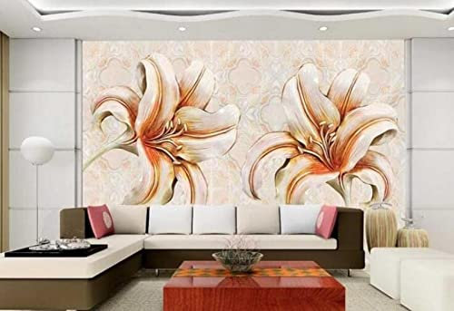 Flores Arenisca Telón De Fondo 3D Papel Tapiz Decoración Del Hogar Sala De Estar Dormitorio TV Mural Papel Tapiz,3D,200x140cm