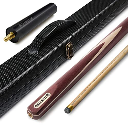 AONETIGER Billard Queue 145cm Eschenholz 3 Teilig Spitzen 10mm Mit Zubehör Verlängerung Tasche/Koffer Set Zu Wählen 57 Profi Snooker Pool Cue Sticks