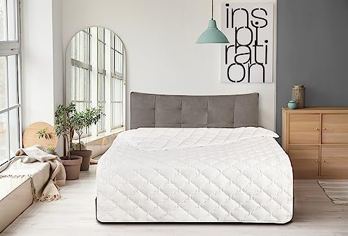 XDREAM Edredón de verano de 100% algodón, relleno de bambú ligero, lavable a 30°C, apto para alérgicos, propiedades refrescantes, certificado Öko-Tex, 155 x 220 cm