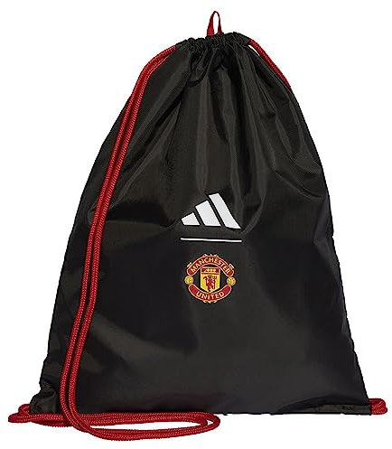 adidas Unisex Rucksack Mufc Gymsack, Black/White, IB4573, NS