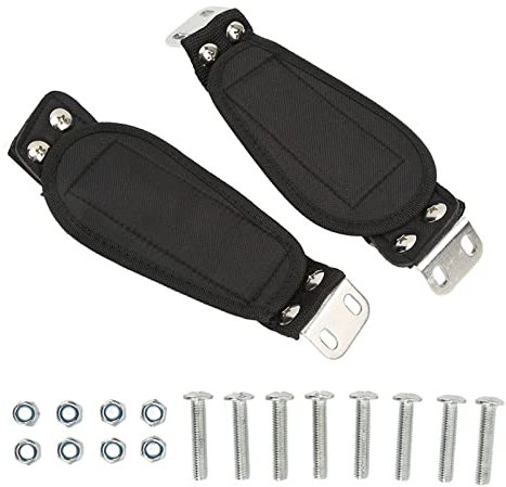 XIASABA Mountain Board Fußhalter Mountain Board Fuß Füß Scooter Zubehör Band Strap Ständer Füße Longboard Stehend Verstellbares Zubehör Gürtelteile Zum Halten des Fahrer-Skateboard
