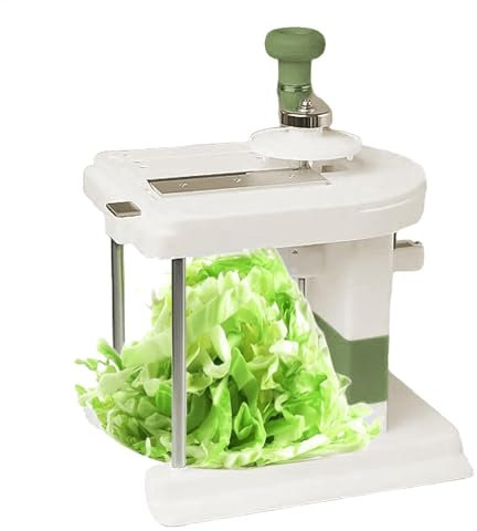 Broyeur de chou rotatif – Hachoir à chou | Broyeur Coupe-choucroute Râpe à salade de chou | Râpe manuelle | Trancheuse de chou | Râpe manuelle pour salade de chou, légumes