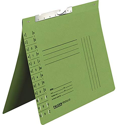 Falken 15033700 Pendelhefter 320 g/m2 Manila-RC-Karton, grün