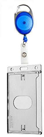 1x Ausweis-Set Ausweisset - Ausweisjojo Jojo Zipper Kartenhalter - Kartenhülle Ausweis Hülle querformat & hochformat Daumenschub