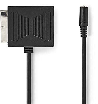 Nedis Adattatore SCART maschio SCART Femmina + 3,5 mm