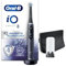 Oral-B iO8 Electric Toothbrush Adults, Oral B Electric Toothbrush, App Connected Handle, 1 Ultimate Clean Toothbrush Head & Magnetic Pouch, 6 Modes, Teeth Whitening, 2 Pin UK Plug