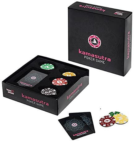 Tease & Please Juego de Póquer Kamasutra (ES-PT-SE-IT) - Juegos Sexuales de Parejas Adultos de Póquer Kamasutra - Juegos para Adultos en Pareja o entre Amigos