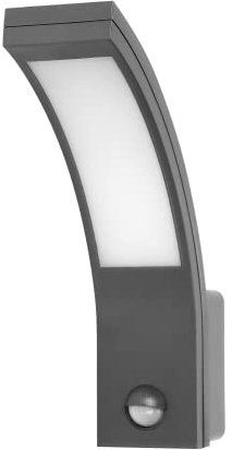 Adviti PIRYT LED 10W Lampe Exterieur Detecteur de Mouvement 800lm IP54 4000K Design Moderne Etanche
