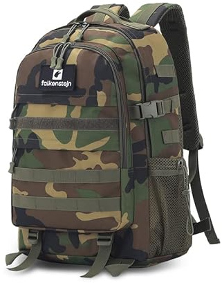 FALKENSTEJN Rucksack für Freizeit Outdooraktivitäten Schule Arbeit Multifunktionsrucksack (CCE 35/40l, 35L/40L)