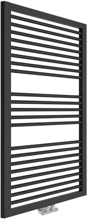 Sanotechnik Designheizkörper Rimini anthrazit 122,8 x 60 cm BadHeizkörper Handtuchtrockner Bad-Heizkörper Handtuchheizkörper Handtuchwärmer