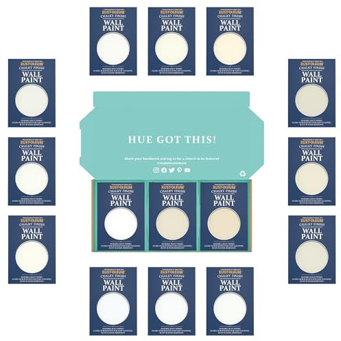 Rust-Oleum Wall Paint in Chalky Finish - Elegant Whites Tester Box