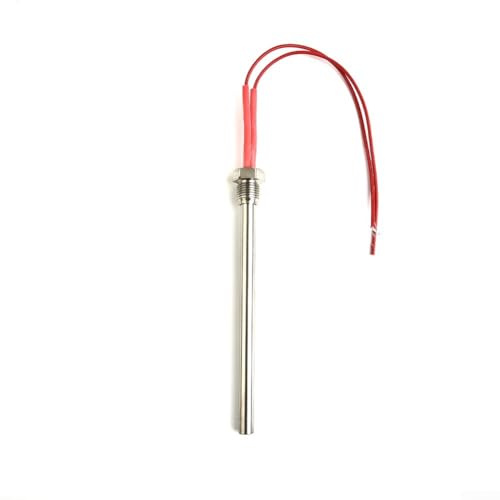 300 W/350 W 220 V Zündstab, Ersatz-Grillzünder, Edelstahl-Heizrohr für Kamin, Grill, Ofen (170 x 10 mm)