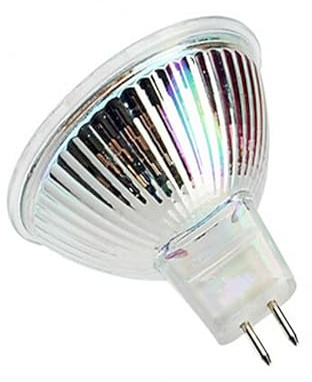 UGEFKMQ 1PC Lampade Alogene MR16 Lampadina Alogena 12V 20W Gu5.3 Bi-Pin Base MR16 Lampadine Alogene Faretto Dimmerabile Bianco Caldo,20 W
