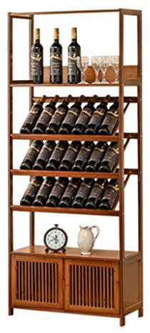 QZQHUSOJ Étagère de rangement horizontale pour la maison, la cuisine, la salle à manger, la cave à vin, moderne et simple, avec support de présentation pour bouteille de vin