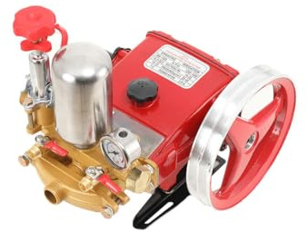 HOTSTORE Pressure Washer Pump, High Pressure Triplex Cylinders Plunger Pump Stainless Steel Plunger Pump Piston Pump Agricultural Motor Sprayer Pump, 26 Type 7.5HP 12-22 L/min