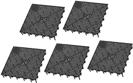 Milisten 5pcs Aquarium Divider Trays Isolation Board for Fish Tank Bottom Filter Plates for Breeding and Tank Separation Suitable for Freshwater and Fish