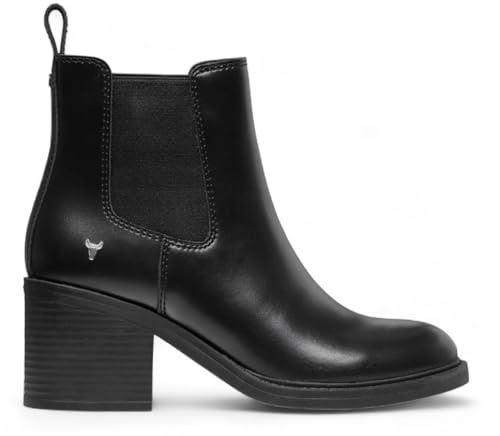Stivaletti Chelsea Alla Caviglia Classici in Pelle da Donna Windsorsmith - Varsity