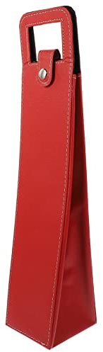 PHENOFICE Bolsa De para Vino De Cuero Reusable para Llevar Vino Cenas o Eventos Bolsas Protectores