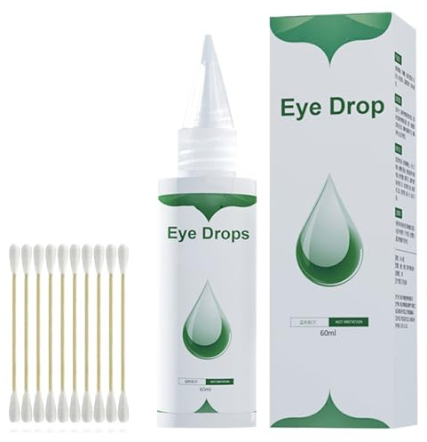 QEEROYO Dog Eye Drops 60ml, Eye Drops for Dogs and Cats, Daily Dog Eye Cleaner for Effective Tear Stain Remover, Relieve Pet Eye Fatigue