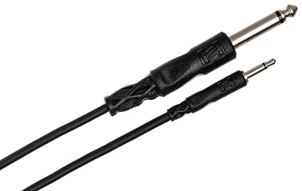 Hosa CMP-305 Câble TS vers TS Noir