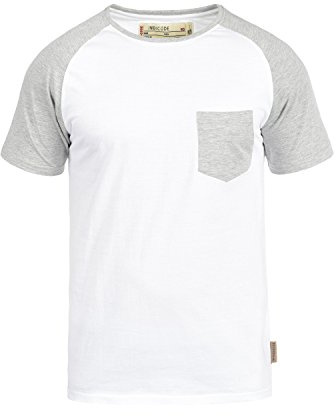 Indicode IDGresham Herren T-Shirt, XL, White- Light Grey (9991)