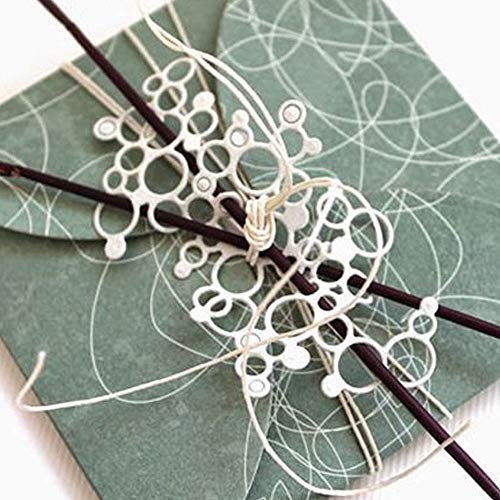 YunTrip Stanzformen für Kartenherstellung, Kreis, Blasen, Metall, Schablone für DIY, Scrapbooking, Album, Prägung, Foto, Basteln, Papierkarten, dekoratives Handwerk