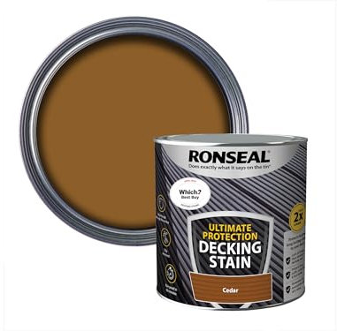 RONSEAL Ultimate Lasure pour terrasse Cèdre 2,5 l