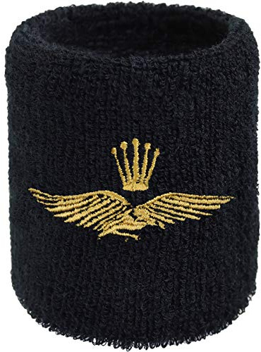 EXPRESS-STICKEREI Schweissband Motiv Design Schweissband mit Stickerei Schweißband Bestickt & Absorbierendes Frottee | Jogging Berlin Wristband Geschenk Sporttraining Schweiß-Armband