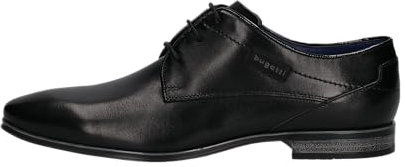 bugatti Herren Businessschuhe, Männer Business Schnürer,lace-up Shoes,Low-tie,schnürschuhe,Anzugschuhe,Derby schnürung,schwarz (1000),42 EU / 7.5 UK