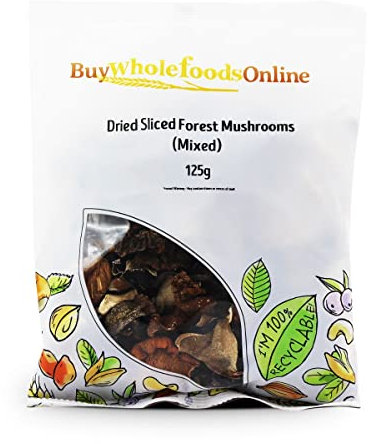 Dried Sliced Forest Mushrooms (Mixed) 125g (BWFO)
