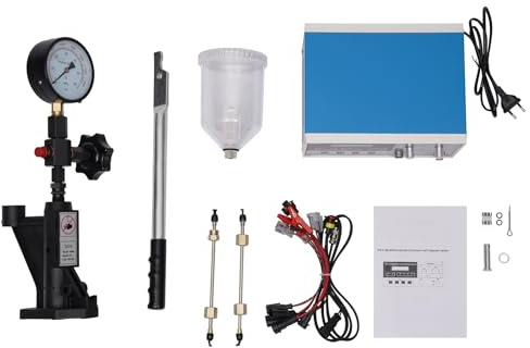 DSYOGX Einspritzdüsen Prüfgerät Diesel Einspritzdüsen Tester Common Rail Injector Tester Einspritzdüsen Prüfgerät Injektor Tester 0-600bar & 0-8000PSI