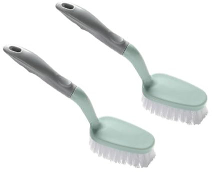 COLLBATH 2stücke Badewannen-reinigungsbürste Badebürste Mit Harten Borsten Für Badewanne Und Bodenreinigung Reinigungszubehör Für Badezimmer Kompakt Und Langlebig