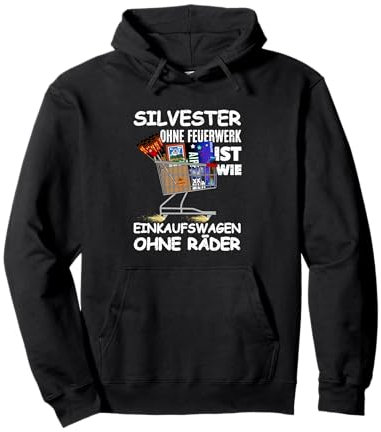 Silvester Ohne Feuerwerk Pullover Hoodie
