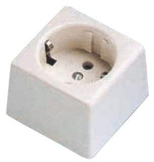 Oberflächenbasis mit Vierkantrohr, präsentiert in einer praktischen Blisterverpackung, ideal für Installation und robusten Halt in verschiedenen Anwendungen, um Haltbarkeit und Funktionalität zu
