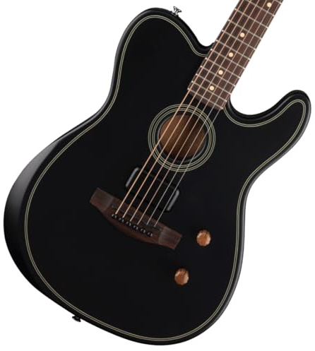 Fender Acoustasonic Standard Telecaster Black
