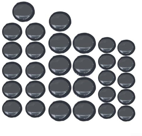 Reifenreparatur-Set mit 30 Teilen aus Naturkautschuk und Rollwerkzeug, wesentliche Ausrüstung für die Fahrzeugwartung