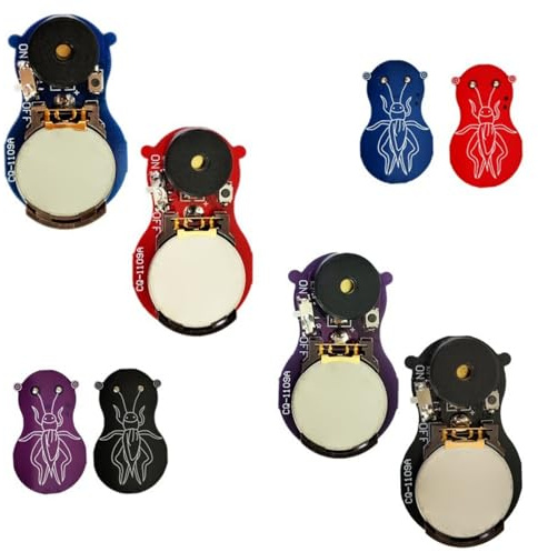 Lot de 4 articles de bruit de cricket, farce pour faire du bruit de cricket, gadgets pour plusieurs mois, le cadeau ennuyeux, farces pour adultes, fabricant de bruit de cricket, farce de bruit de