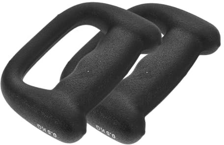 BESTonZON 2stücke Ergonomische Handgewichte D-förmig Für Boxen Jogging Pilates Training Langlebige Portable Kurzhanteln Für Kraft Ausdauer Und Fitness Zu Hause Studio