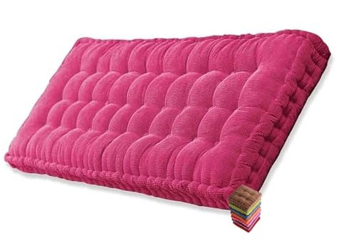 Outdoor Garden Bench Cushion 150x50cm - Soft Upholstered Seat Pad for Patio Furniture Stylish Rose Red Cushion for 120x40 160cm and 50x50cm Benches