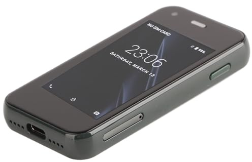 Jectse XS11 -Smartphone, 2,5-Zoll-Kleintelefon, 1 GB RAM, 8 GB ROM, Quad-Core- 3G, Entsperrt, mit Dual-SIM-Kartensteckplatz und HD-Kamera, für und Studenten (Green)