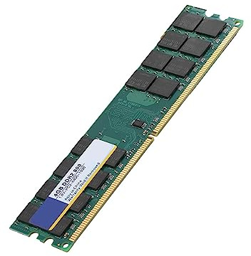 KUIDAMOS Memoria RAM de Escritorio 4G 800MHz DDR2 PC2-6400 para Placas Base, Rendimiento de Alta Velocidad para la Informática Diaria