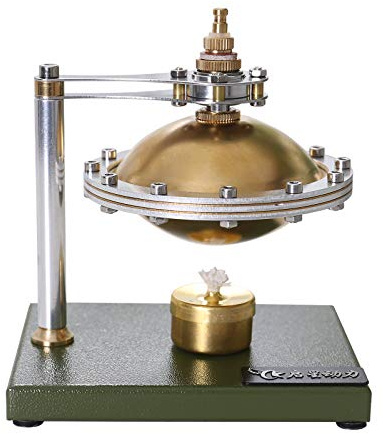 Modelo de Stirling Aire Caliente DIY desmontado OVNI Metal Completo Juguete Experimento científico física Regalo para Profesor Estudiante Adulto Cumpleaños