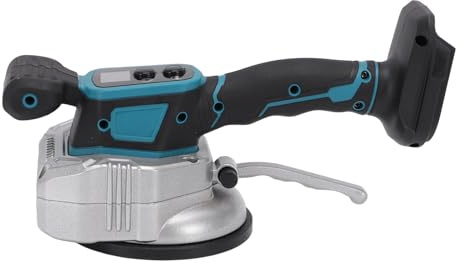 Bewinner Strumento Vibrante per Piastrelle, Compatibile con Batterie BL1815 BL1820 BL1530 BL1840 BL1850 BL1860, Ventosa da 125 Mm con Carico di 50 Kg, 5 Modalità Regolabili
