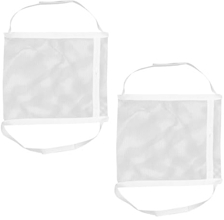 SHINEOFI Sacchetti per Lavaggio Scarpe in Poliestere 2 Pezzi, Borsa per Scarpe da Lavatrice, Resistente e Portatile, per Uso Domestico e Attività Sportive