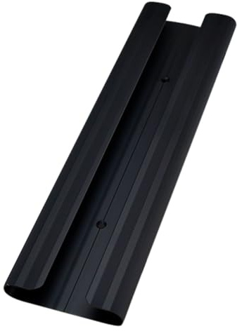 KAILIKETIY Portavasos de Vidrio Diseño Invertido y Estante para Colgar Tazas de Aleación de Aluminio Negro para Cocina y Bar
