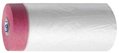 Storch CQ Folie mit Spezialpapier-klebeband Rot, 3 versch. Maße (55 cm x 33 Meter)