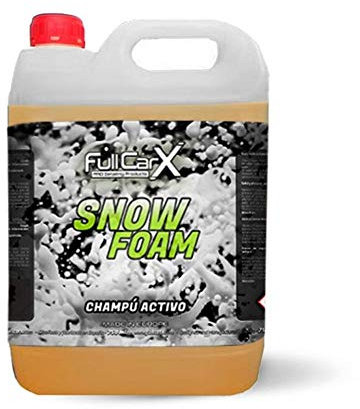 AutoFullCar - CHAMPÚ ACTIVO BRILLO FullCarX by Full Dip | 5 LITROS | COCHE MOTO EMBARCACIÓN |VEHICULOS EN GENERAL